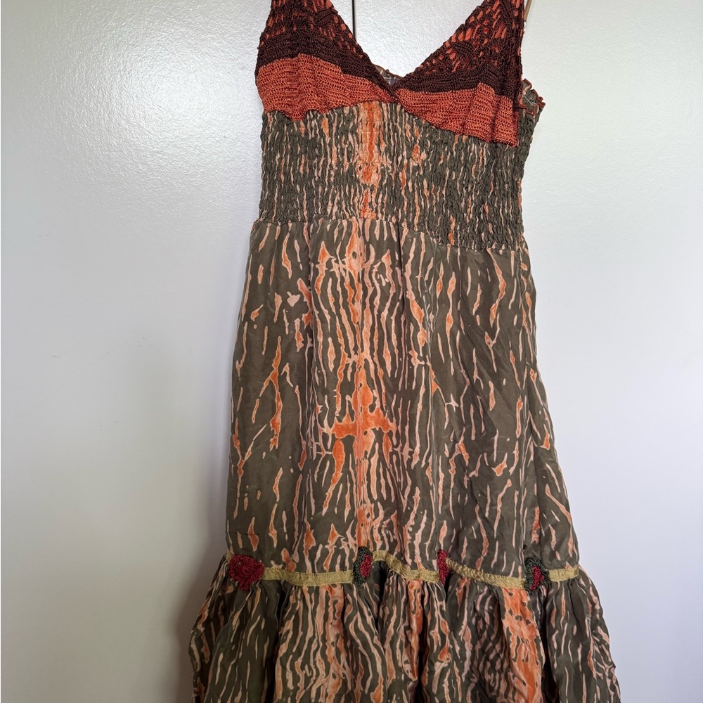Hale Bob sexy crocheted sundress - boho, vacation, festival. Worn once.